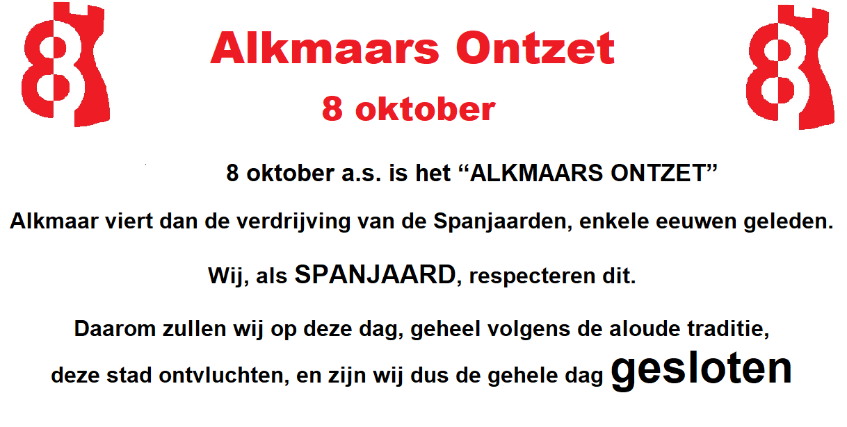 Alkmaars Ontzet 8 oktober